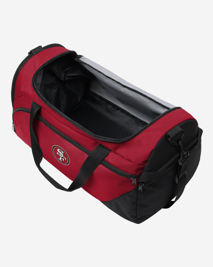 San Francisco 49ers Solid Big Logo Duffle Bag FOCO - FOCO.com