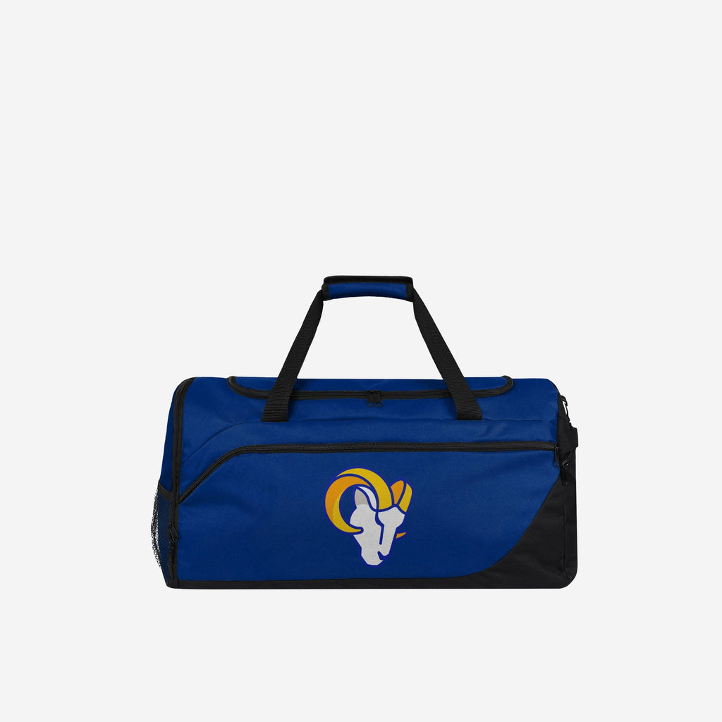 Los Angeles Rams Solid Big Logo Duffle Bag FOCO - FOCO.com