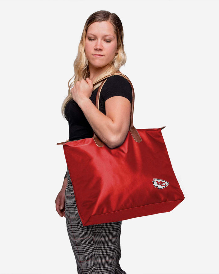 Kansas City Chiefs Bold Color Tote Bag FOCO - FOCO.com