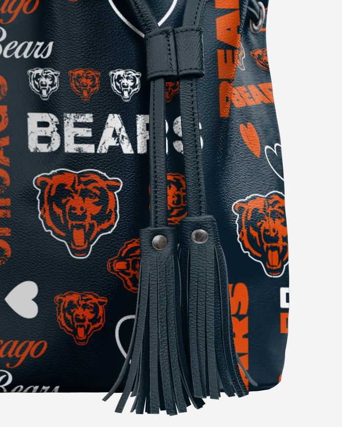 Chicago Bears Logo Love Cinch Purse FOCO - FOCO.com