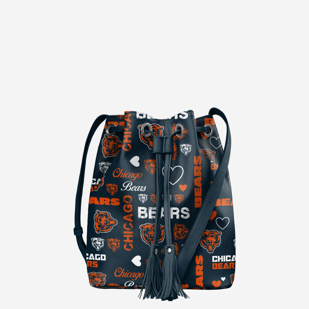 Chicago Bears Logo Love Cinch Purse FOCO - FOCO.com