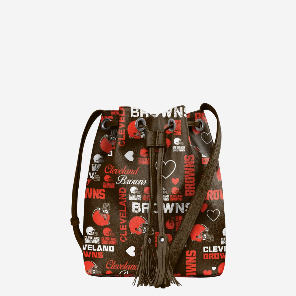 Cleveland Browns Logo Love Cinch Purse FOCO - FOCO.com