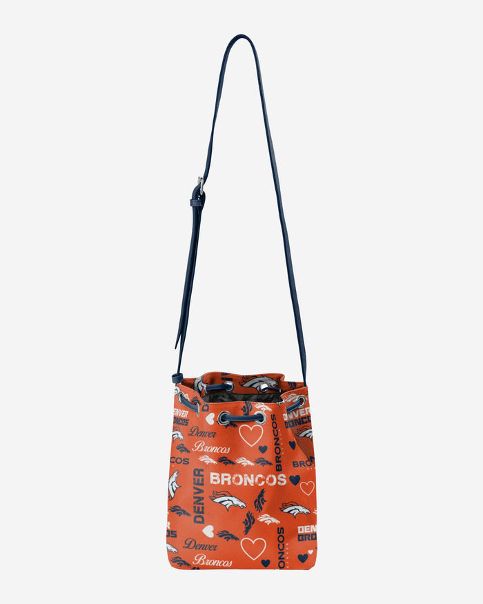 Denver Broncos Logo Love Cinch Purse FOCO - FOCO.com