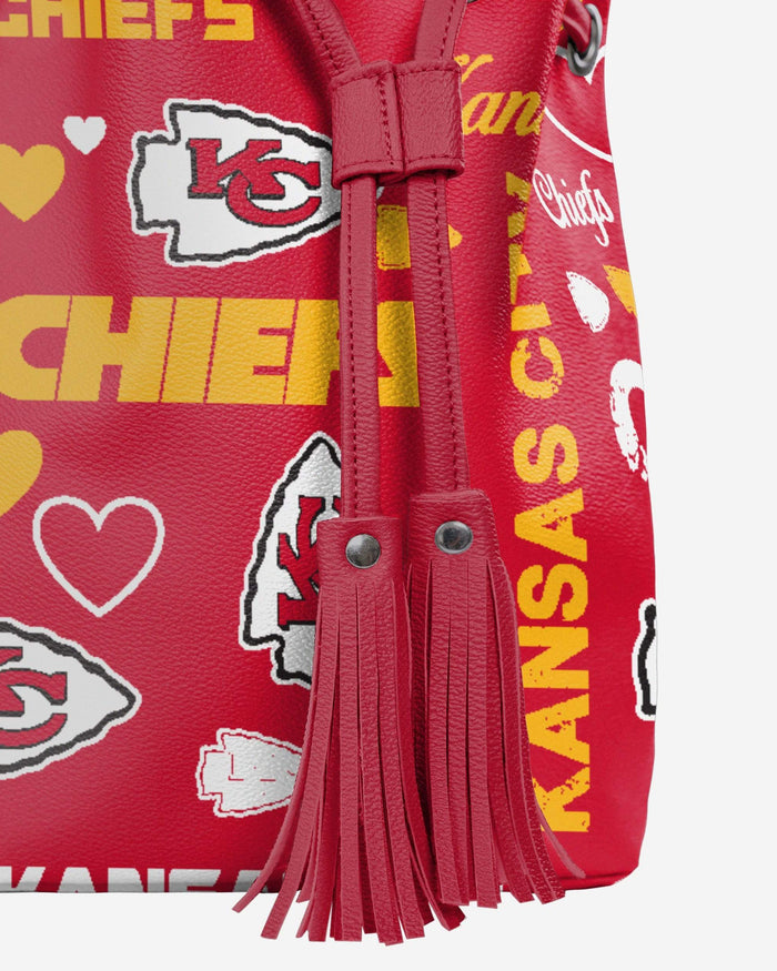 Kansas City Chiefs Logo Love Cinch Purse FOCO - FOCO.com