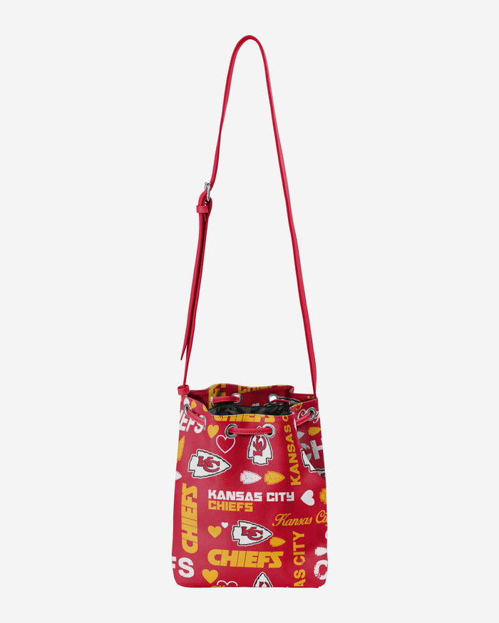 Kansas City Chiefs Logo Love Cinch Purse FOCO - FOCO.com