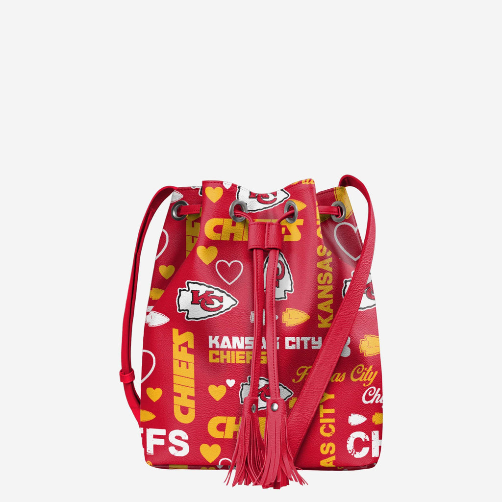 Kansas City Chiefs Logo Love Cinch Purse FOCO - FOCO.com