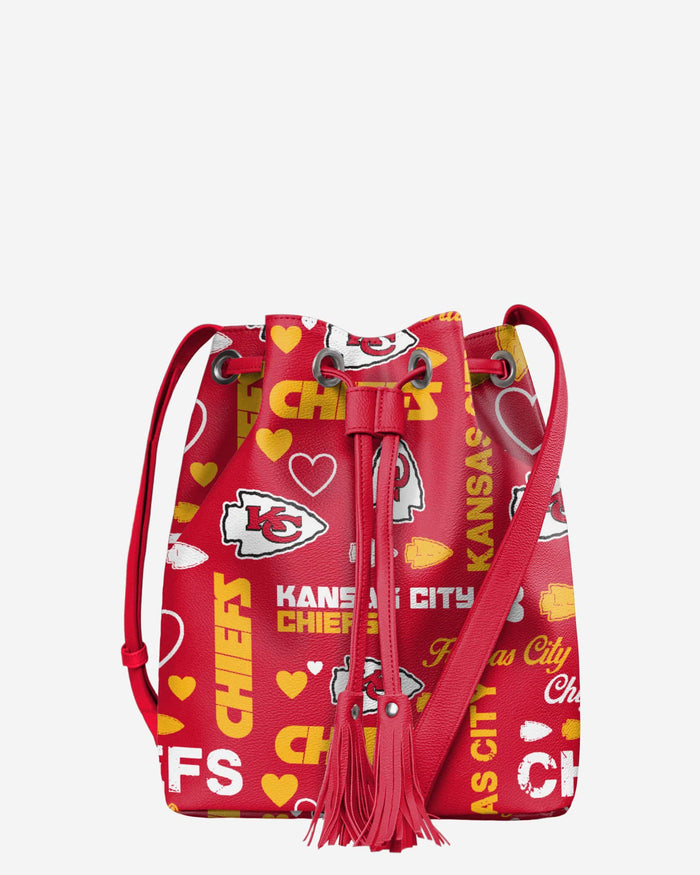 Kansas City Chiefs Logo Love Cinch Purse FOCO - FOCO.com