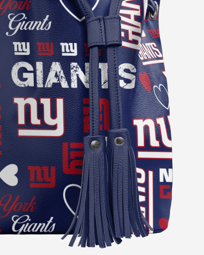 New York Giants Logo Love Cinch Purse FOCO - FOCO.com