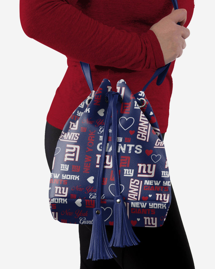 New York Giants Logo Love Cinch Purse FOCO - FOCO.com