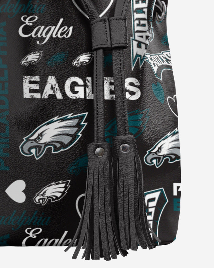 Philadelphia Eagles Logo Love Cinch Purse FOCO - FOCO.com