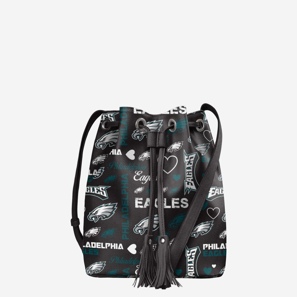 Philadelphia Eagles Logo Love Cinch Purse FOCO - FOCO.com