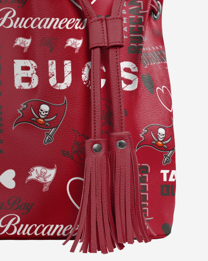 Tampa Bay Buccaneers Logo Love Cinch Purse FOCO - FOCO.com