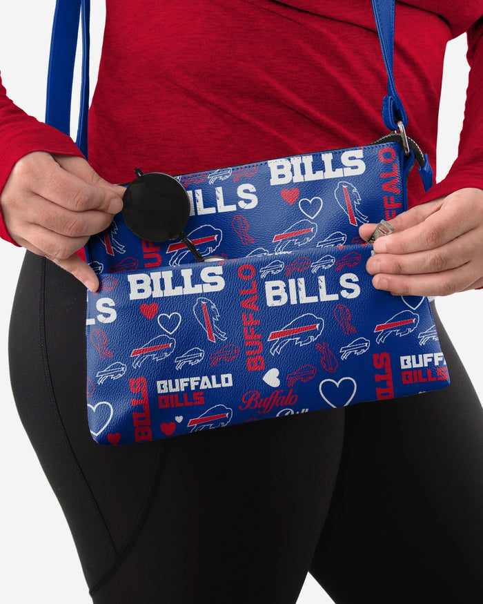 Buffalo Bills Logo Love Crossbody Purse FOCO - FOCO.com