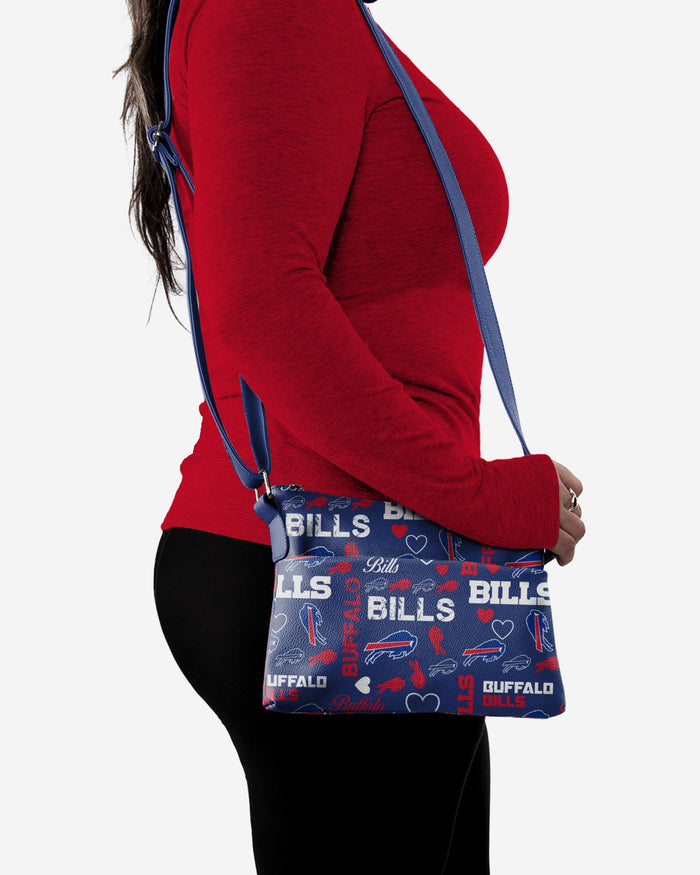 Buffalo Bills Logo Love Crossbody Purse FOCO - FOCO.com