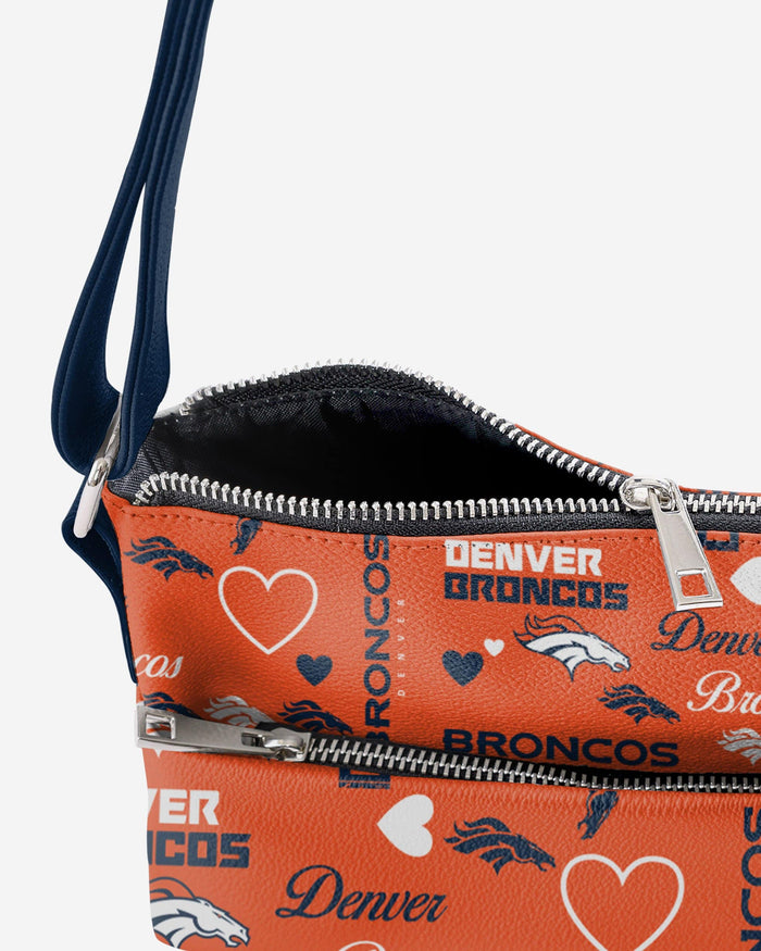 Denver Broncos Logo Love Crossbody Purse FOCO - FOCO.com