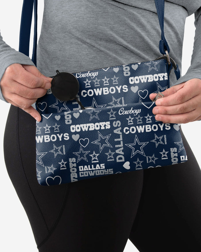 Dallas Cowboys Logo Love Crossbody Purse FOCO - FOCO.com