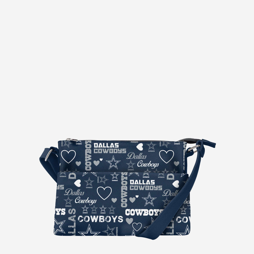 Dallas Cowboys Logo Love Crossbody Purse FOCO - FOCO.com