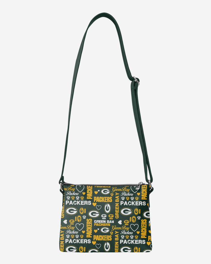 Green Bay Packers Logo Love Crossbody Purse FOCO - FOCO.com