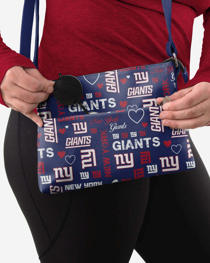 New York Giants Logo Love Crossbody Purse FOCO - FOCO.com