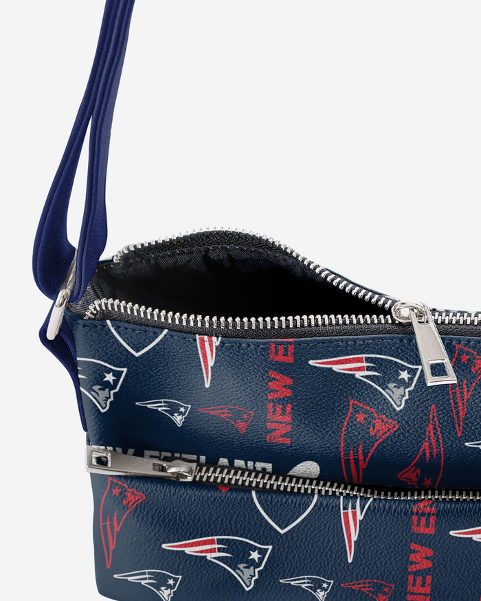 New England Patriots Logo Love Crossbody Purse FOCO - FOCO.com