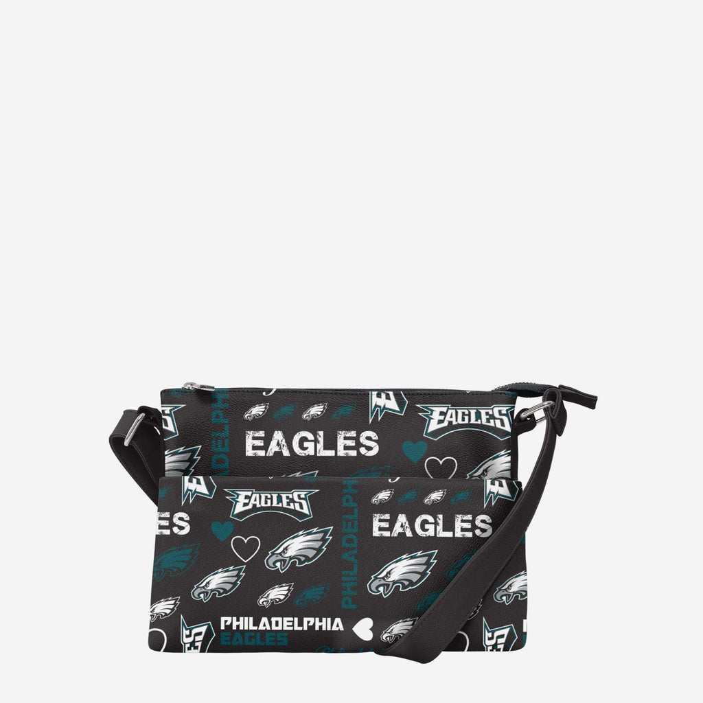 Philadelphia Eagles Logo Love Crossbody Purse FOCO - FOCO.com