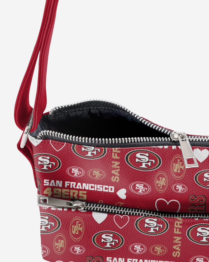 San Francisco 49ers Logo Love Crossbody Purse FOCO - FOCO.com