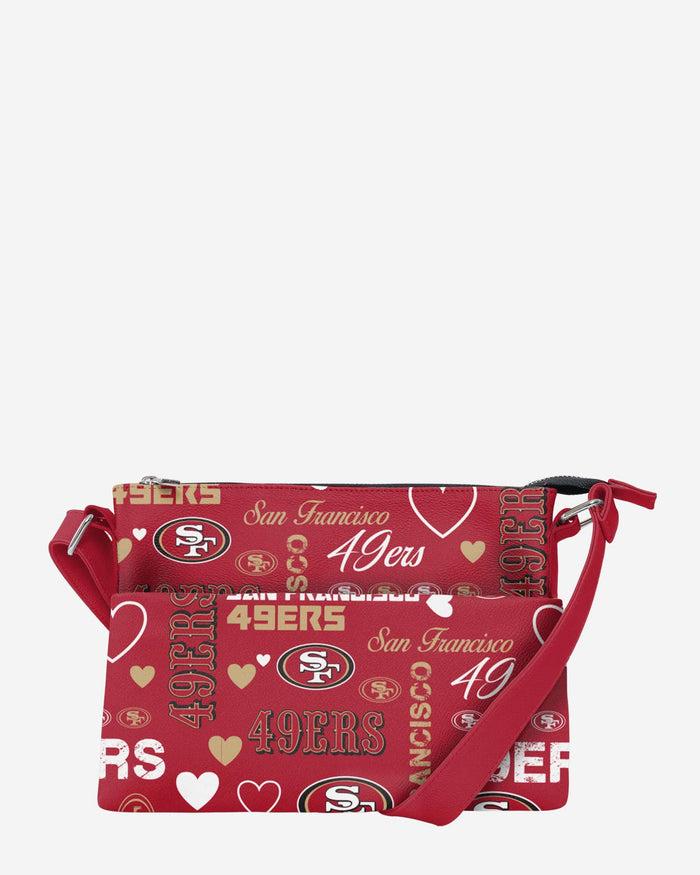 San Francisco 49ers Logo Love Crossbody Purse FOCO - FOCO.com