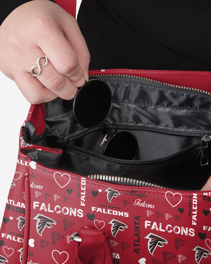 Atlanta Falcons Logo Love Purse FOCO - FOCO.com