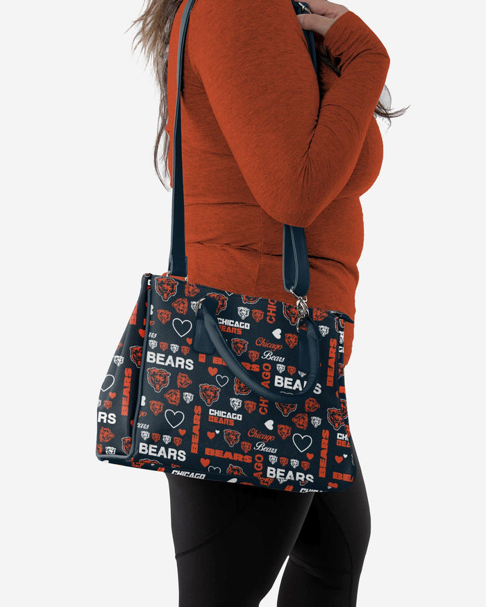 Chicago Bears Logo Love Purse FOCO - FOCO.com