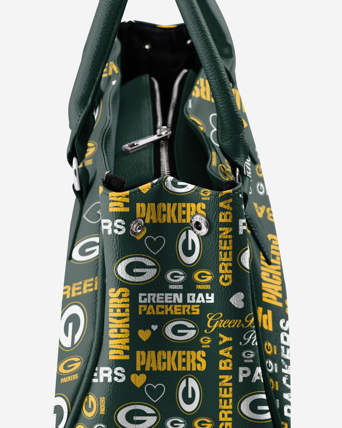 Green Bay Packers Logo Love Purse FOCO - FOCO.com