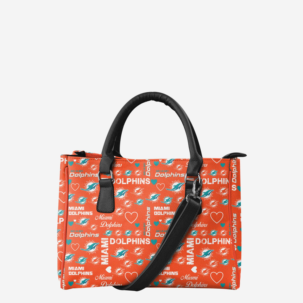 Miami Dolphins Logo Love Purse FOCO - FOCO.com