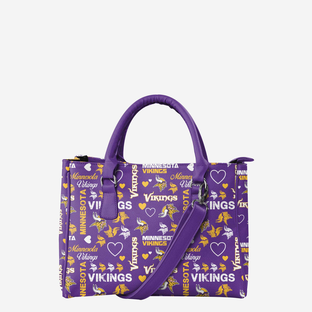 Minnesota Vikings Logo Love Purse FOCO - FOCO.com