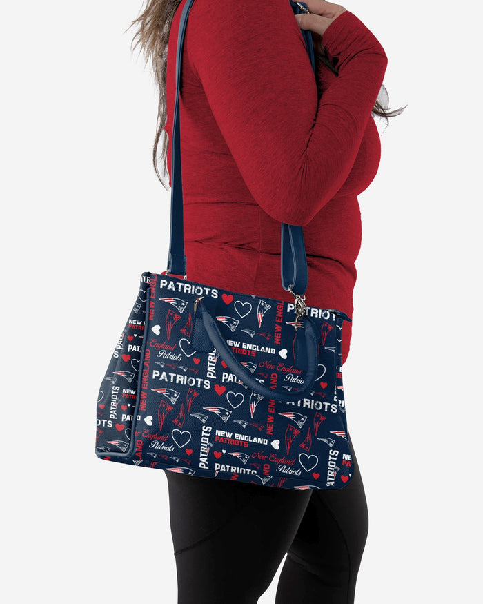 New England Patriots Logo Love Purse FOCO - FOCO.com