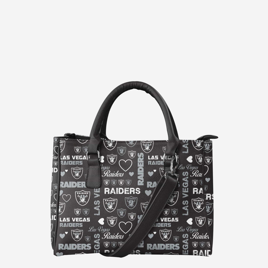 Las Vegas Raiders Logo Love Purse FOCO - FOCO.com