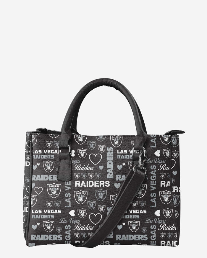 Las Vegas Raiders Logo Love Purse FOCO - FOCO.com