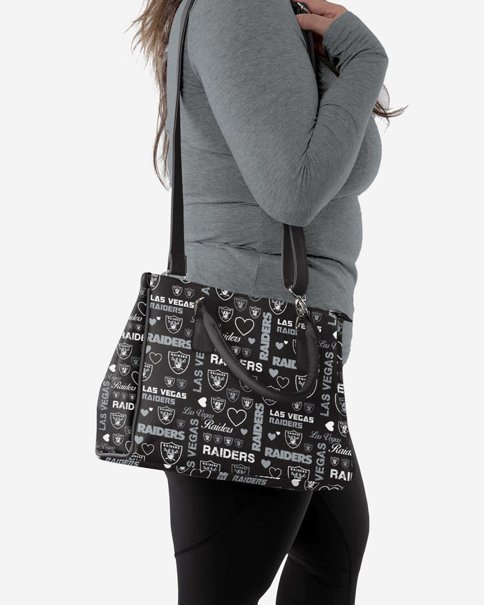 Las Vegas Raiders Logo Love Purse FOCO - FOCO.com