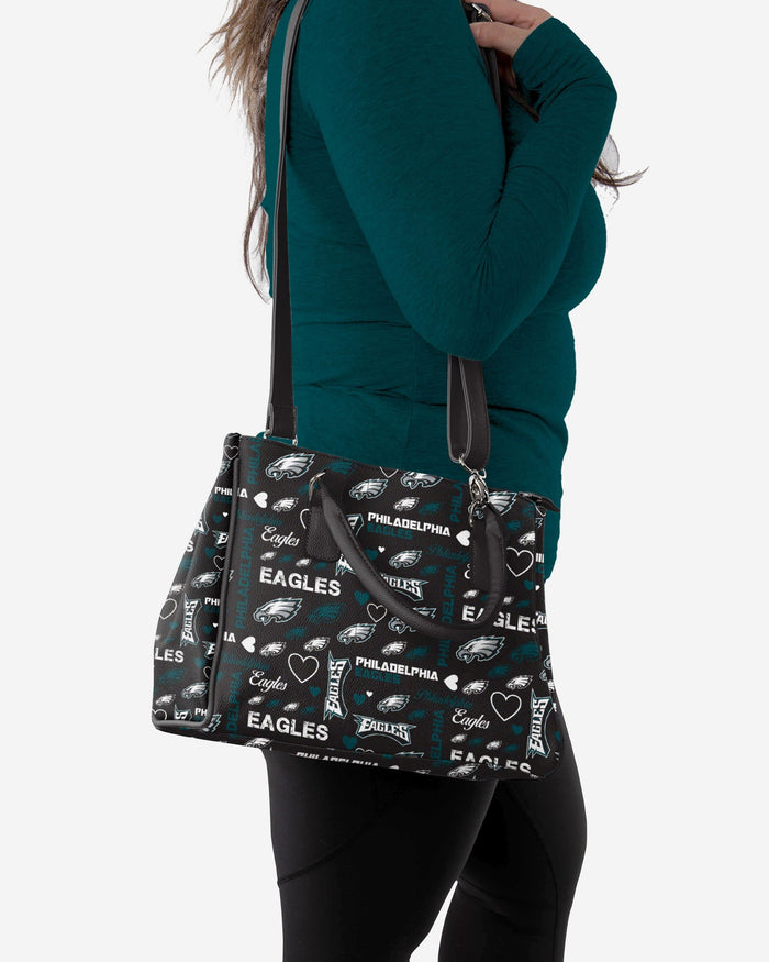 Philadelphia Eagles Logo Love Purse FOCO - FOCO.com