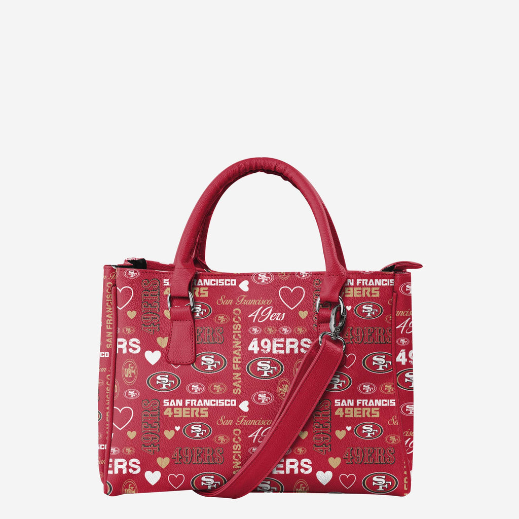 San Francisco 49ers Logo Love Purse FOCO - FOCO.com