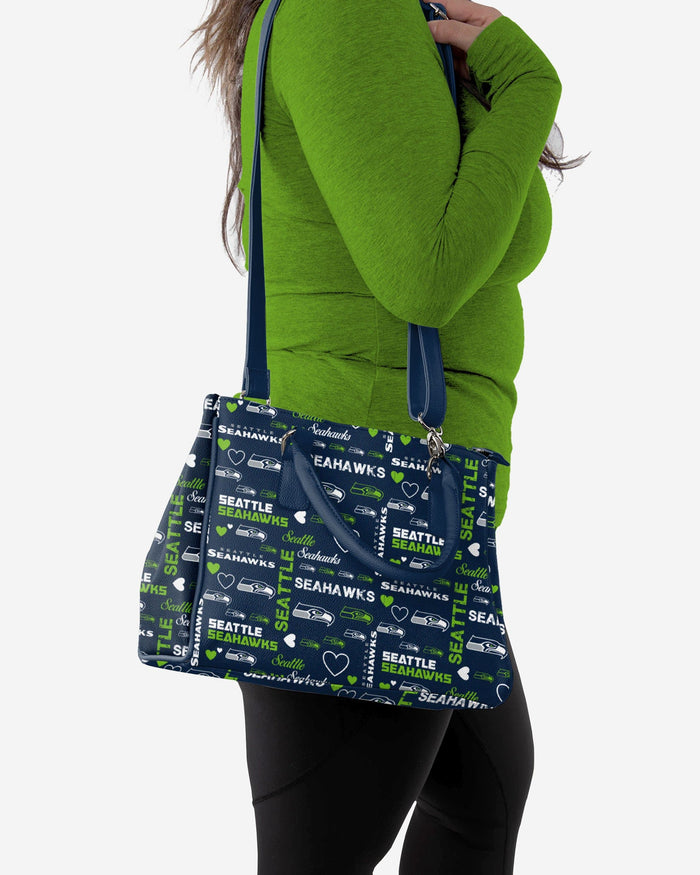 Seattle Seahawks Logo Love Purse FOCO - FOCO.com