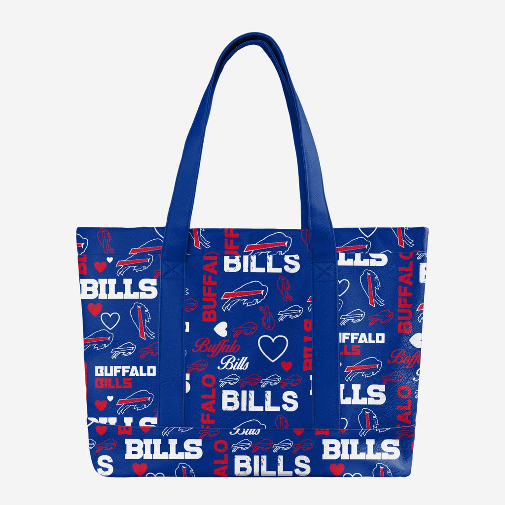 Buffalo Bills Logo Love Tote Bag FOCO - FOCO.com