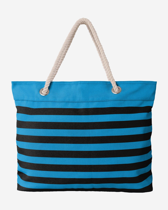 Carolina Panthers Nautical Stripe Tote Bag FOCO - FOCO.com