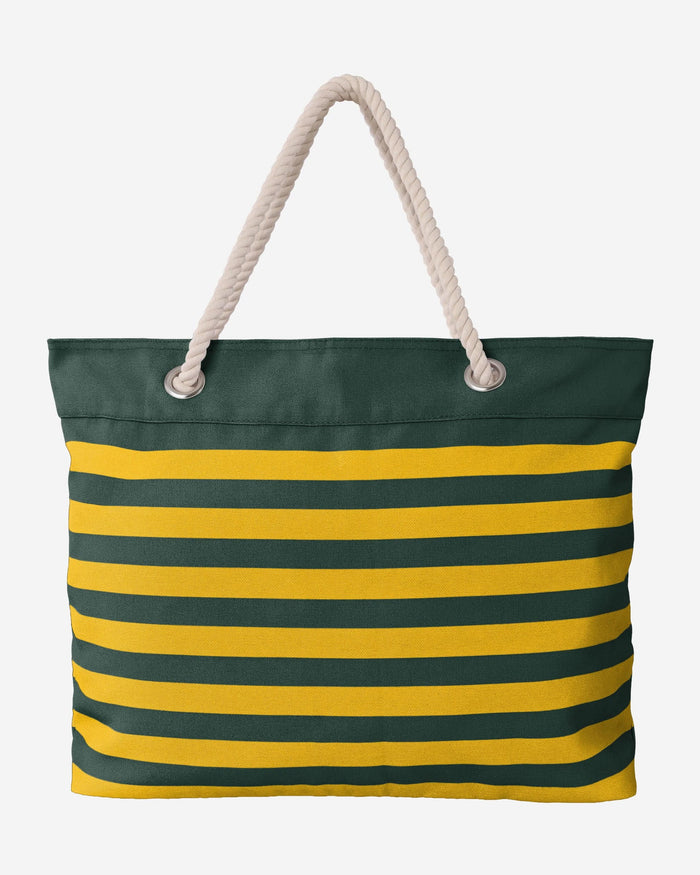 Green Bay Packers Nautical Stripe Tote Bag FOCO - FOCO.com