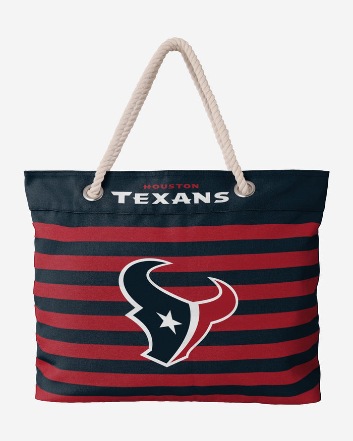 Houston Texans Nautical Stripe Tote Bag FOCO - FOCO.com