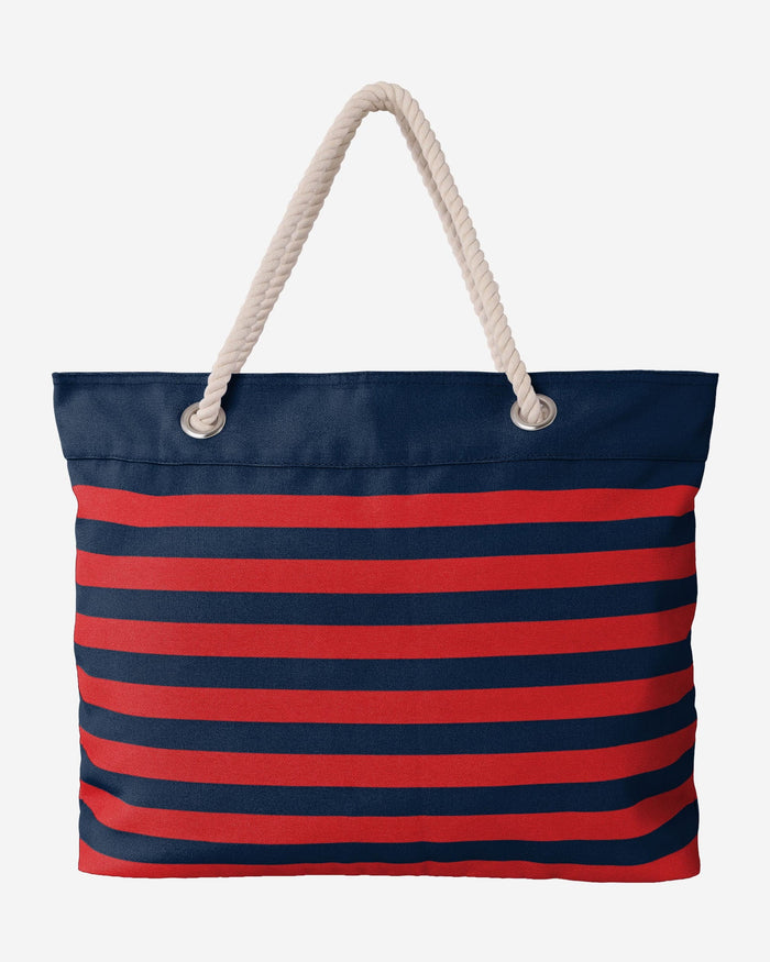 New England Patriots Nautical Stripe Tote Bag FOCO - FOCO.com