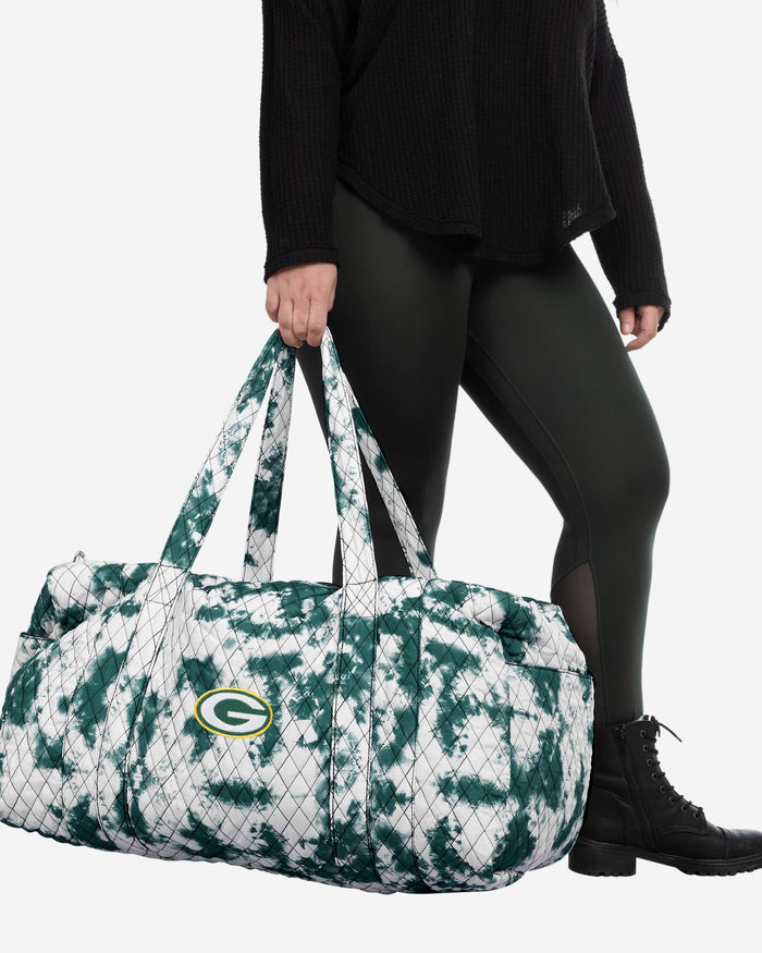 Green Bay Packers Tie-Dye Takeaway Duffle Bag FOCO - FOCO.com