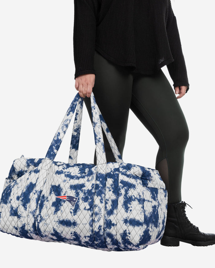 New England Patriots Tie-Dye Takeaway Duffle Bag FOCO - FOCO.com