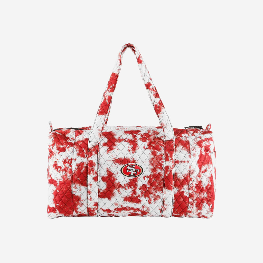 San Francisco 49ers Tie-Dye Takeaway Duffle Bag FOCO - FOCO.com