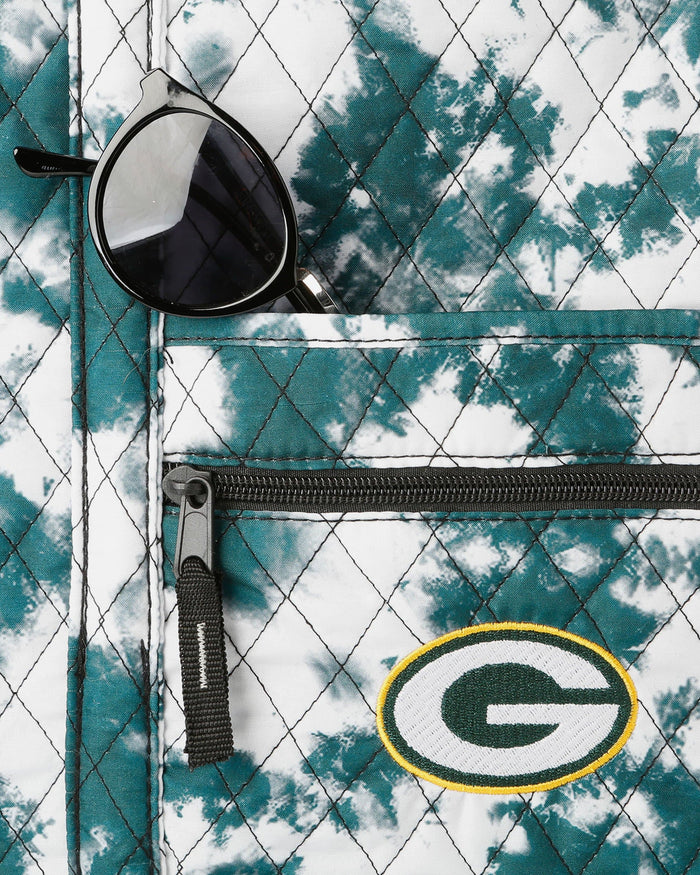 Green Bay Packers Tie-Dye Takeaway Tote Bag FOCO - FOCO.com