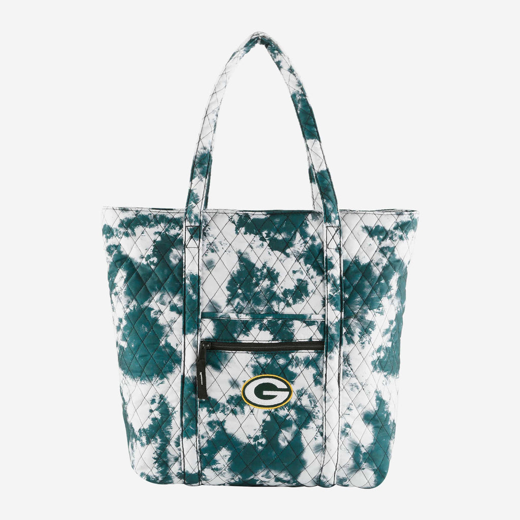 Green Bay Packers Tie-Dye Takeaway Tote Bag FOCO - FOCO.com