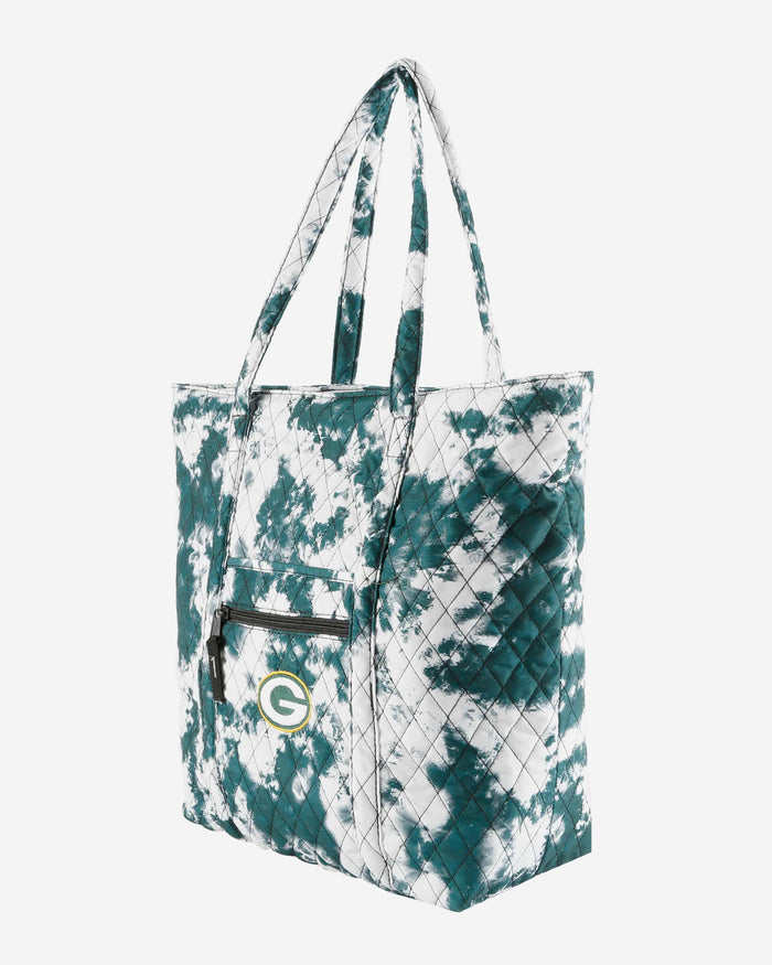 Green Bay Packers Tie-Dye Takeaway Tote Bag FOCO - FOCO.com